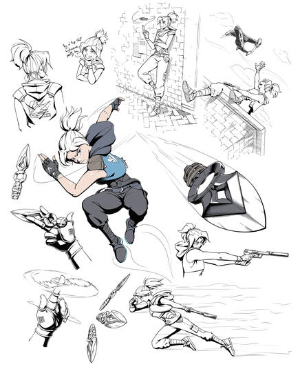 Jett Doodles (VALORANT)