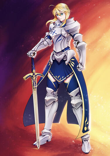 Artoria Pendragon as Saber (Fate Series)