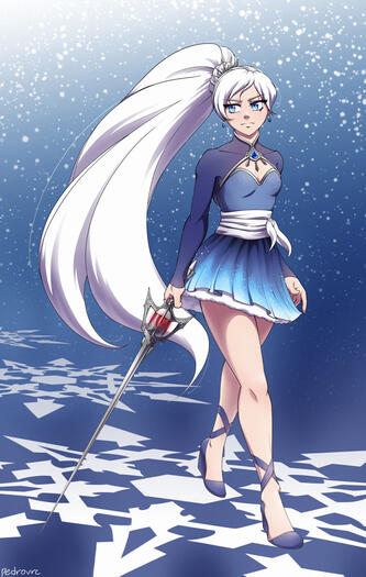 Ice Cold Glare (RWBY&#39;s Weiss Schnee)