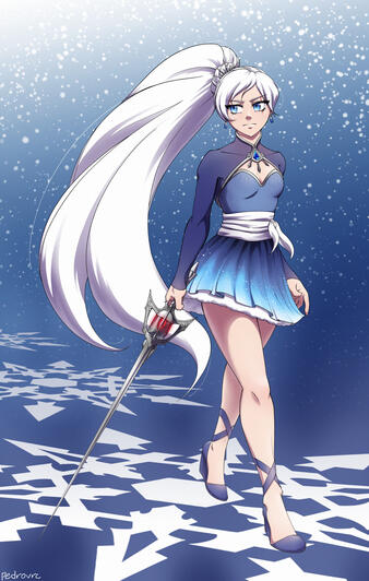 Ice Cold Glare (RWBY's Weiss Schnee)